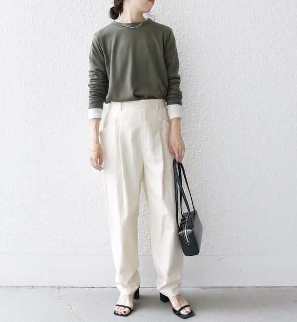 SHIPS any「SHIPS any:〈洗濯機可能〉コクーン ワーク カーゴ パンツ」|カーゴ|