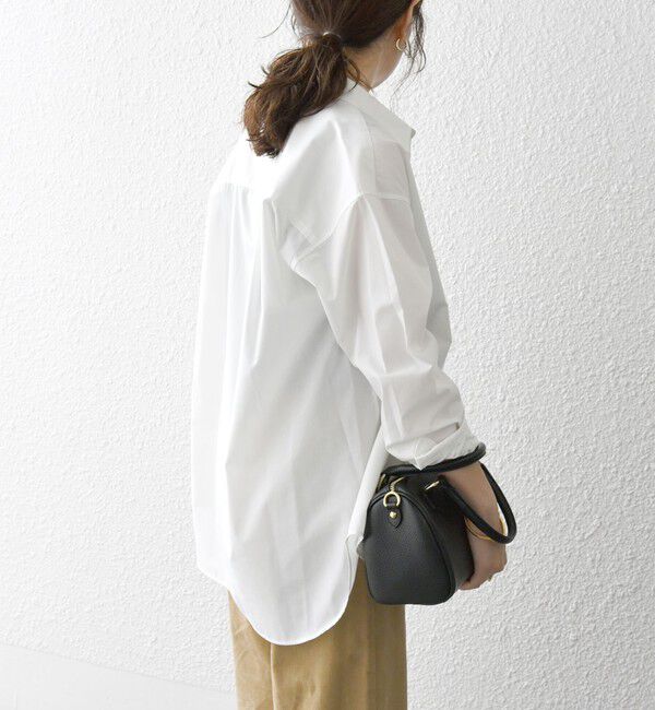 SHIPS any「SHIPS any:〈洗濯機可能〉REPREVE レギュラーカラー ルーズ ポケット シャツ」|シャツ・ブラウス|