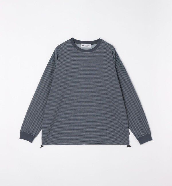 SHIPS「City Ambient Products: SHELTECH(R) マイクロボーダー 長袖Tシャツ」|Tシャツ・カットソー|