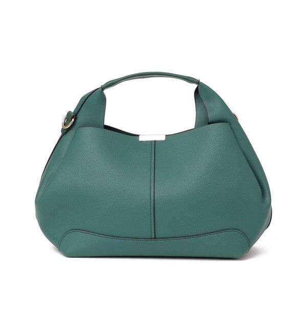 SHIPS any「《一部追加予約》SHIPS any: ゴールド プレート ワンハンドル 2WAY バッグ」|ショルダー・メッセンジャー|