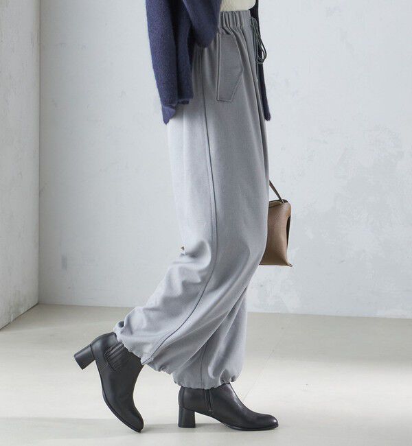 SHIPS for women「〈手洗い可能〉メランジ ツイル ドロスト パンツ」|その他|