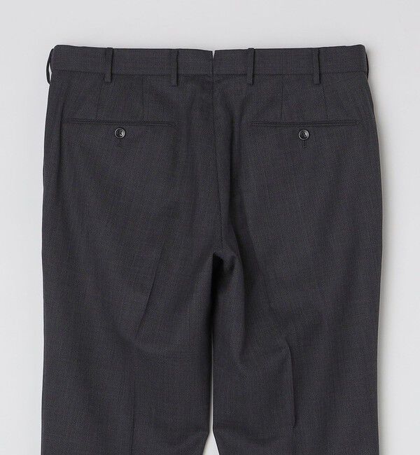 SHIPS「SHIPS:〈FUNCTION/洗濯機可能〉ウォッシャブル バーズアイ スラックス(セットアップ対応)」|スラックス|