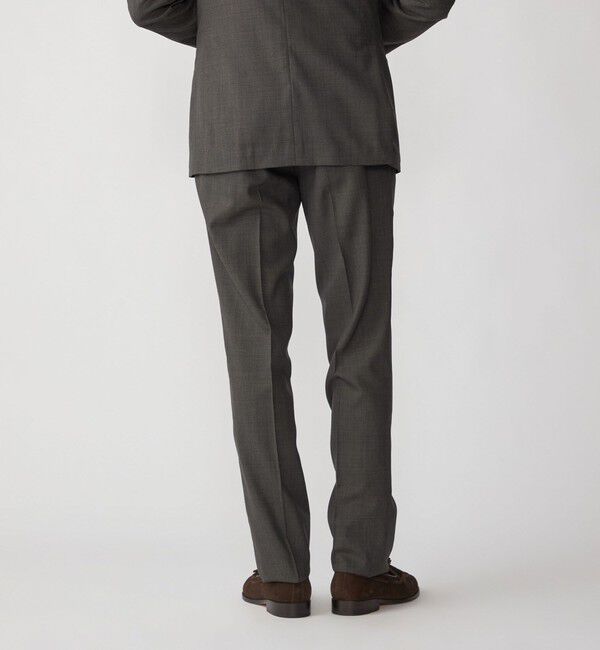 SHIPS「SHIPS:〈FUNCTION/洗濯機可能〉ウォッシャブル バーズアイ スラックス(セットアップ対応)」|スラックス|