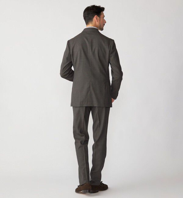 SHIPS「SHIPS:〈FUNCTION/洗濯機可能〉ウォッシャブル バーズアイ スラックス(セットアップ対応)」|スラックス|