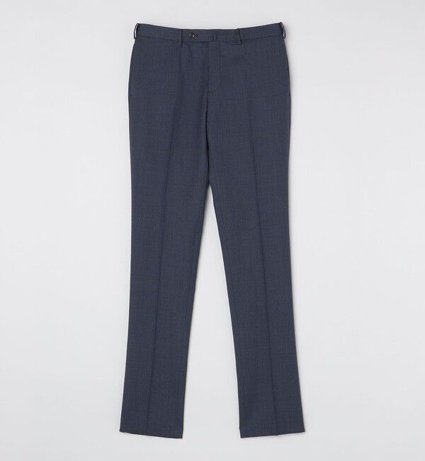 SHIPS「SHIPS:〈FUNCTION/洗濯機可能〉ウォッシャブル バーズアイ スラックス(セットアップ対応)」|スラックス|