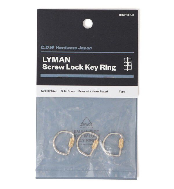 SHIPS any「CANDY DESIGN WORKS: LYMAN キーリング」|チャーム・キーホルダー|その他1