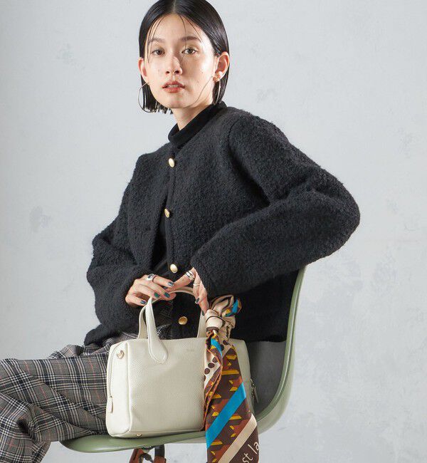 SHIPS for women「〈手洗い可能〉メタル釦 パイル ジャケット」|その他|