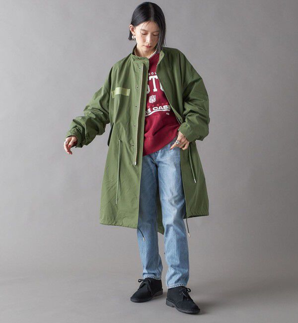 SHIPS for women「SHIPS NINE CASE:ミリタリー コート」|ミリタリー・モッズコート|