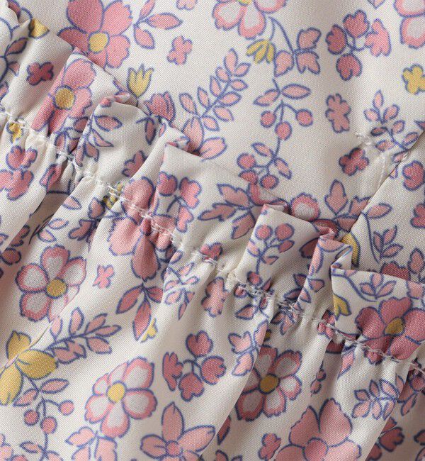 SHIPS Colors 「SHIPS Colors:80～130cm /フラワープリント ジップフード ブルゾン◇」|ブルゾン・スタジャン|