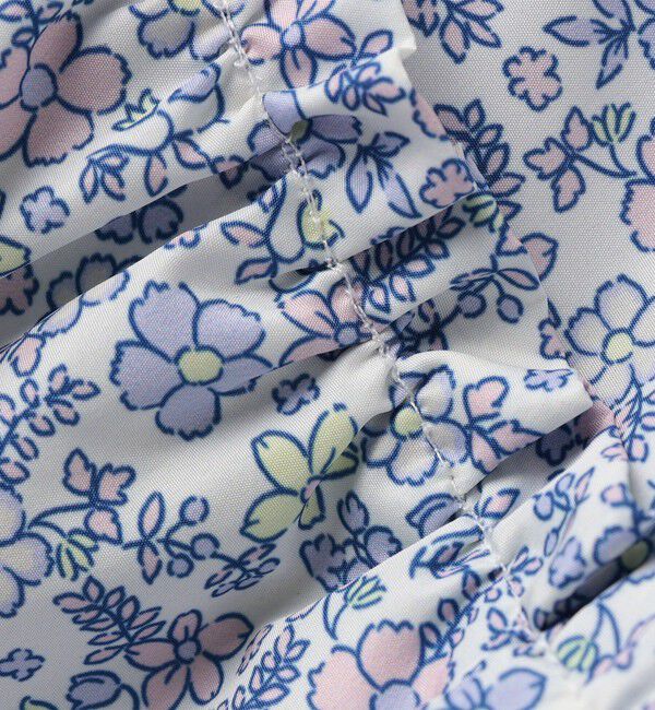 SHIPS Colors 「SHIPS Colors:80～130cm /フラワープリント ジップフード ブルゾン◇」|ブルゾン・スタジャン|