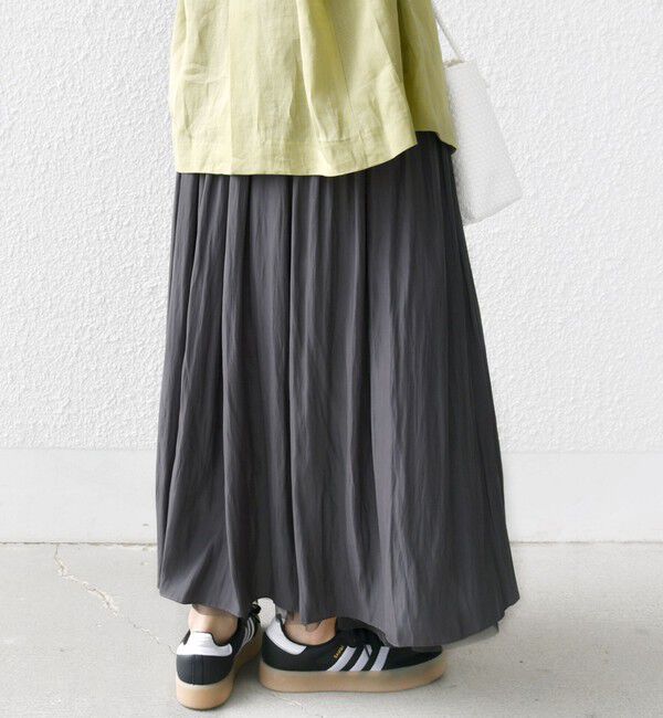 SHIPS for women「〈手洗い可能〉リバーシブル チュール カッセン スカート」|スカート|
