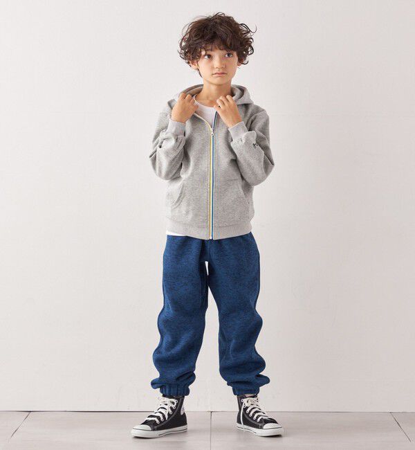 SHIPS any「SHIPS any:〈洗濯機可能〉ワンポイント 刺繍 ポンチ ジップ パーカー <KIDS>◇」|パーカー|