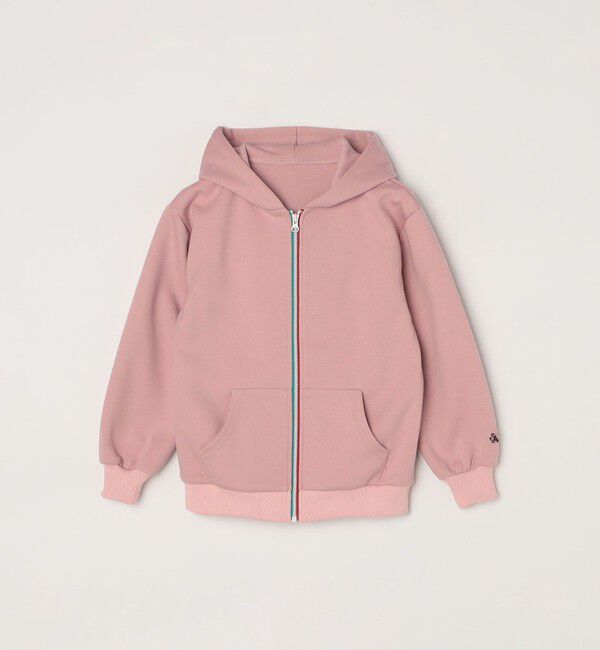 SHIPS any「SHIPS any:〈洗濯機可能〉ワンポイント 刺繍 ポンチ ジップ パーカー <KIDS>◇」|パーカー|