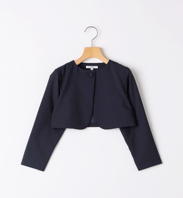 SHIPS KIDS「SHIPS KIDS:110～130cm /セレモニー  ボレロ ジャケット」|ボレロ|