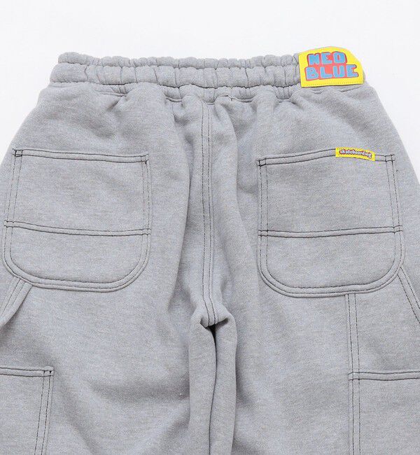 SHIPS「NEO BLUE: BAGGY CARPENTER SWEAT PANTS」|チノ|