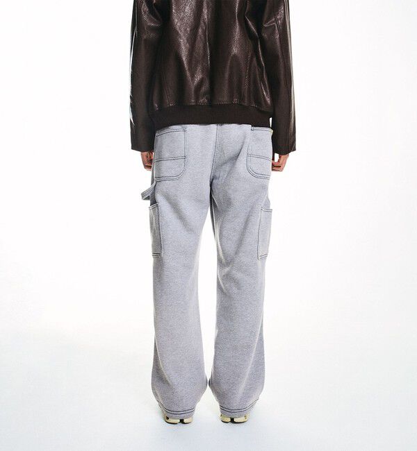 SHIPS「NEO BLUE: BAGGY CARPENTER SWEAT PANTS」|チノ|