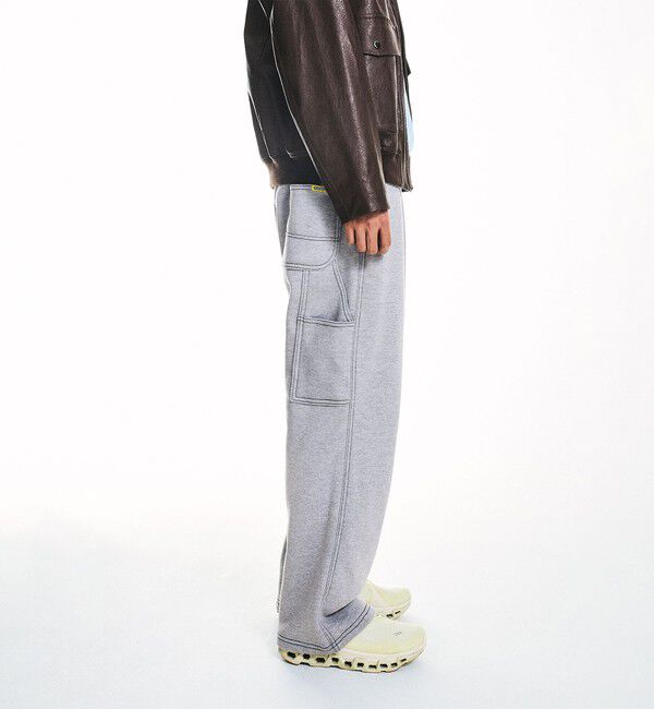 SHIPS「NEO BLUE: BAGGY CARPENTER SWEAT PANTS」|チノ|
