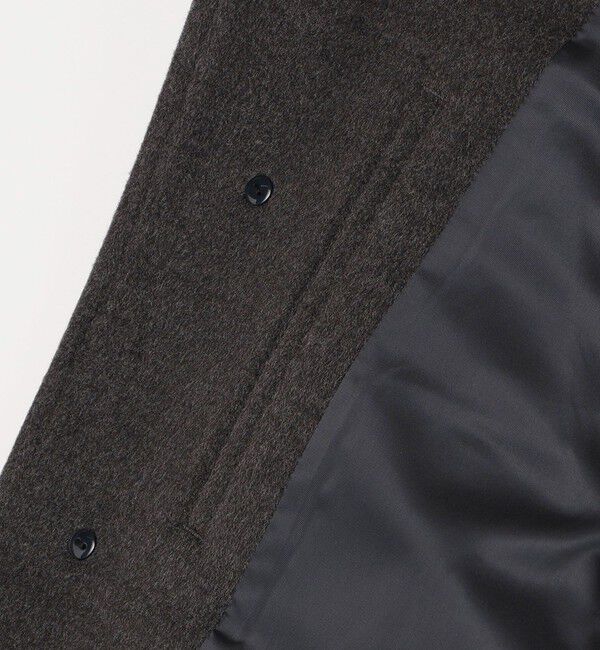 SHIPS any「SHIPS any: ウォーム メルトン シングル Pコート◇」|ピーコート|