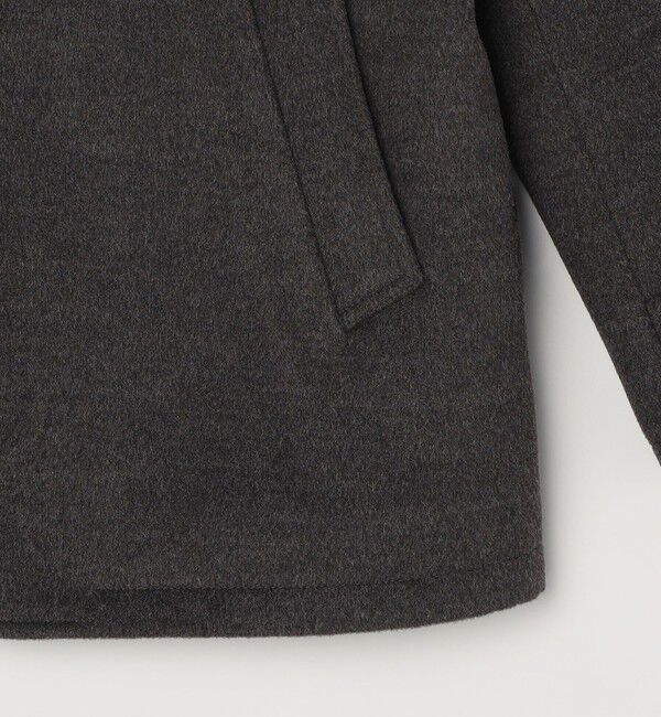 SHIPS any「SHIPS any: ウォーム メルトン シングル Pコート◇」|ピーコート|