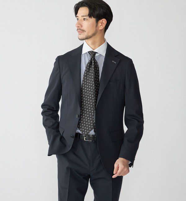 SHIPS「SHIPS:〈セットアップ対応〉ウォッシャブル セットアップ トロピカルウールジャケット」|テーラードジャケット|