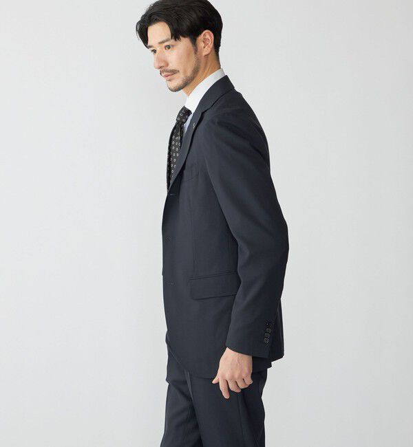 SHIPS「SHIPS:〈セットアップ対応〉ウォッシャブル セットアップ トロピカルウールジャケット」|テーラードジャケット|