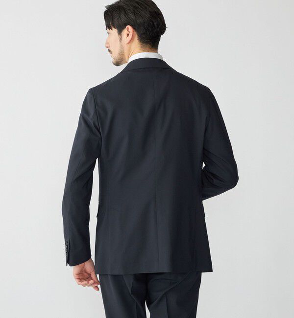 SHIPS「SHIPS:〈セットアップ対応〉ウォッシャブル セットアップ トロピカルウールジャケット」|テーラードジャケット|