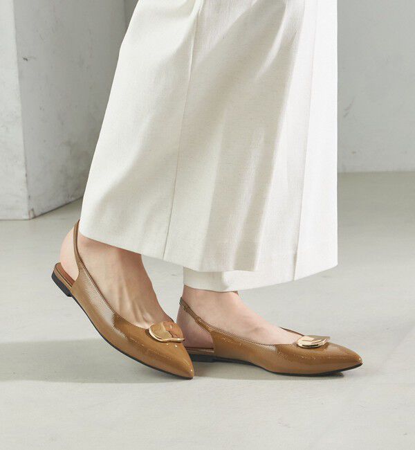 SHIPS for women「2WAY バックル スリング バック フラット シューズ」|パンプス|