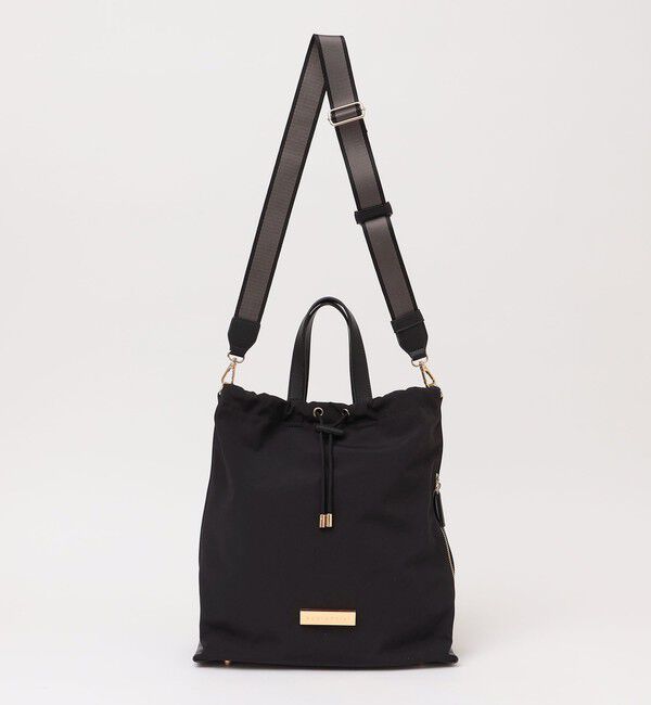 quaranciel「quaranciel: 3way ラインショルダー リュックサック トートバッグ（A4対応）」|リュック|