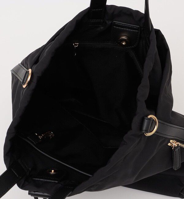 quaranciel「quaranciel: 3way ラインショルダー リュックサック トートバッグ（A4対応）」|リュック|