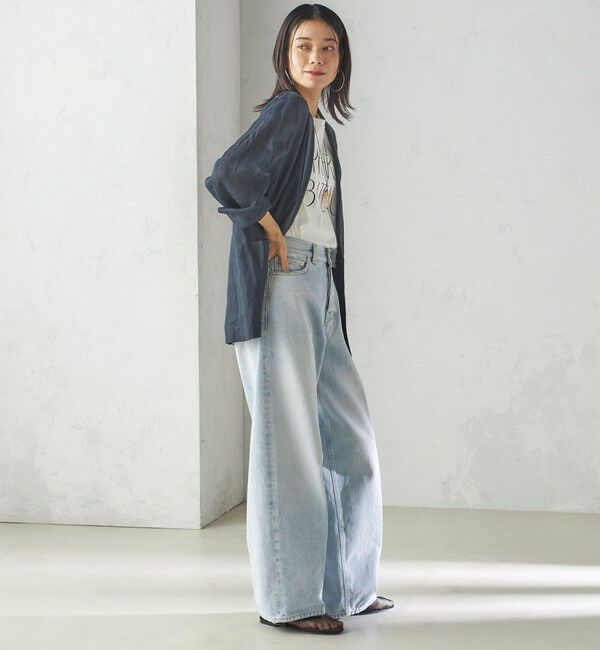 SHIPS for women「〈手洗い可能〉ラミー 4 シアー ジャケット」|テーラードジャケット|