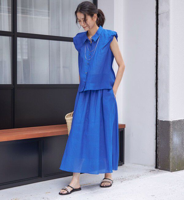 SHIPS for women「MOSAIC:ヒネリ ビジュー サンダル」|サンダル|