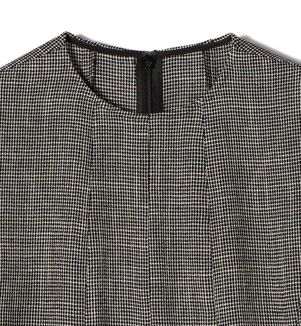 SHIPS for women「〈手洗い可能〉カラミ ペプラム ノースリーブ ブラウス」|シャツ・ブラウス|