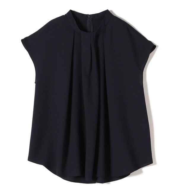 SHIPS for women「〈手洗い可能〉タック タイ フレンチ スリーブ ブラウス」|シャツ・ブラウス|