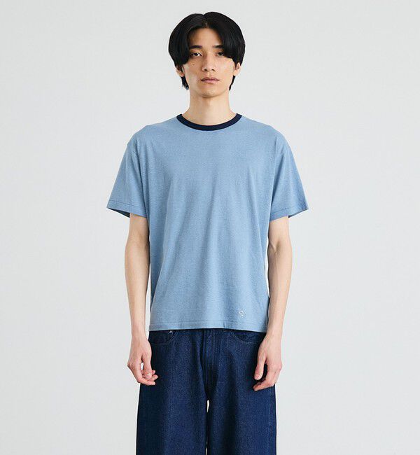 SHIPS「City Ambient Products: T/C/R コンパクト リンガー Tシャツ」|Tシャツ・カットソー|