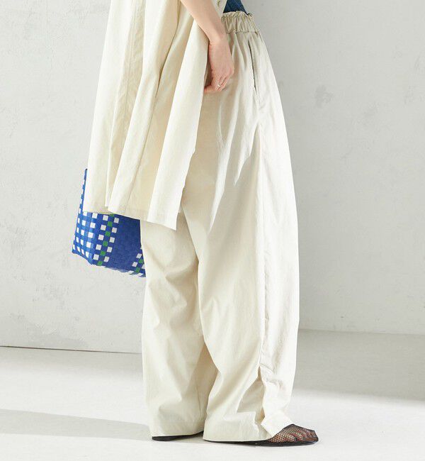 SHIPS for women「maroba:＜手洗い可能＞ドロスト ラッシュ パンツ」|その他|