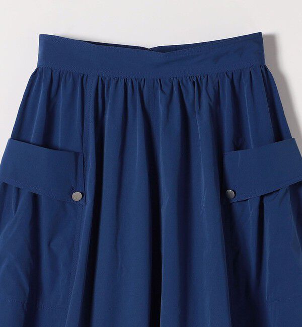 quaranciel「quaranciel:〈洗濯機可能〉タイプライター ギャザー フレア ポケット スカート」|スカート|