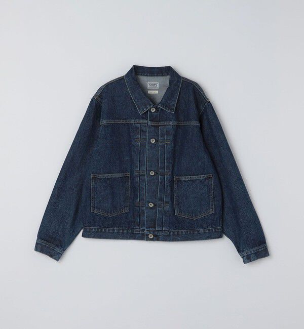 SHIPS「SHIPS: AUTHENTIC フェード ファースト デニム ジャケット」|デニムジャケット|