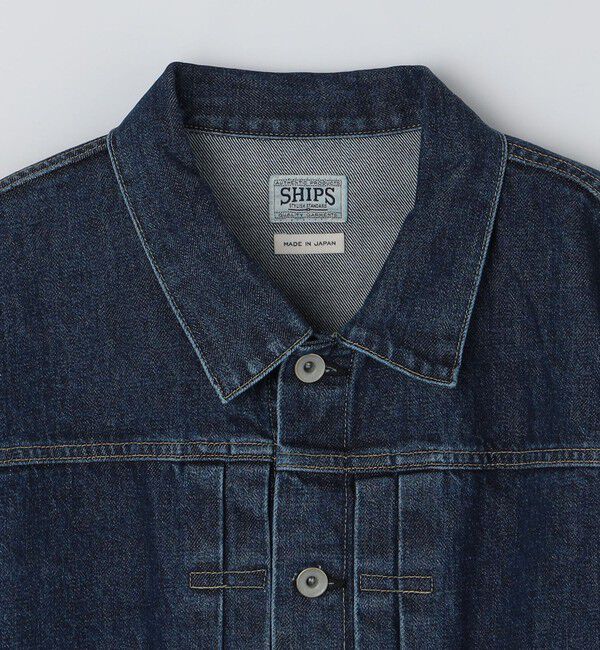SHIPS「SHIPS: AUTHENTIC フェード ファースト デニム ジャケット」|デニムジャケット|