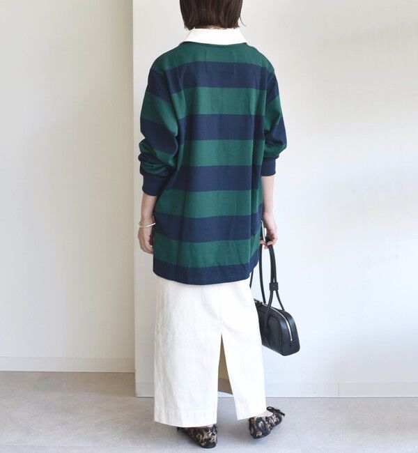 SHIPS for women「【SHIPS別注】LOGAN KNITTING MILLS:〈洗濯機可能〉ラガー シャツ」|Tシャツ・カットソー|
