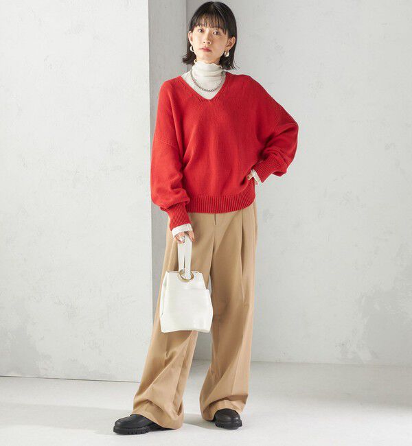 SHIPS for women「〈手洗い可能〉バルキーヤーン プルオーバー」|ニット・セーター|