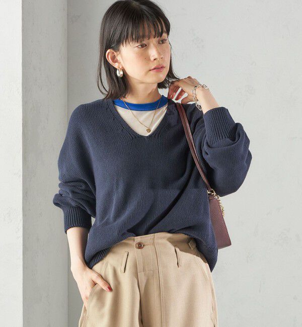 SHIPS for women「〈手洗い可能〉バルキーヤーン プルオーバー」|ニット・セーター|