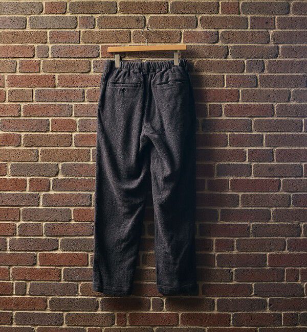 SHIPS「SHIPS: AUTHENTIC コットン ツイード イージーパンツ」|チノ|