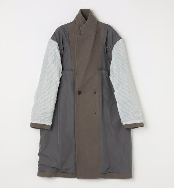 SHIPS any「SHIPS any: PURE WOOL MELTON ダブル チェスターコート 25AW◇」|チェスターコート|