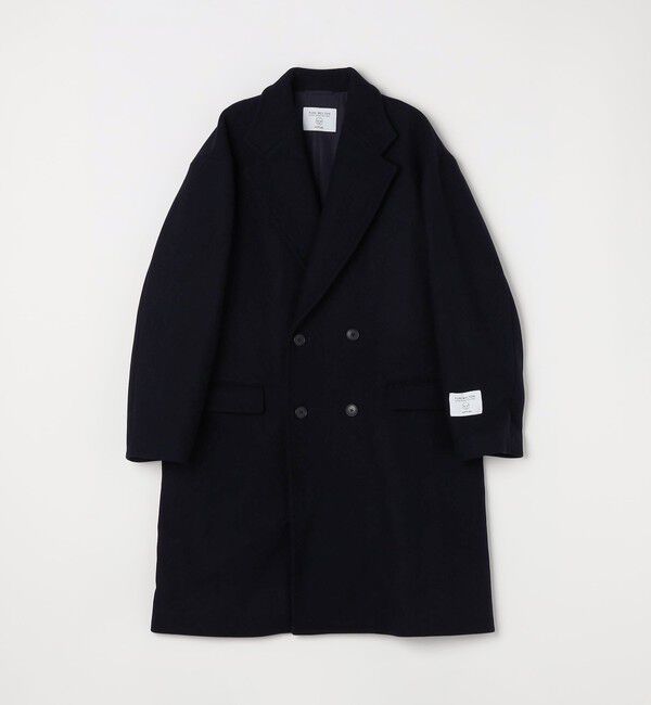 SHIPS any「SHIPS any: PURE WOOL MELTON ダブル チェスターコート 25AW◇」|チェスターコート|