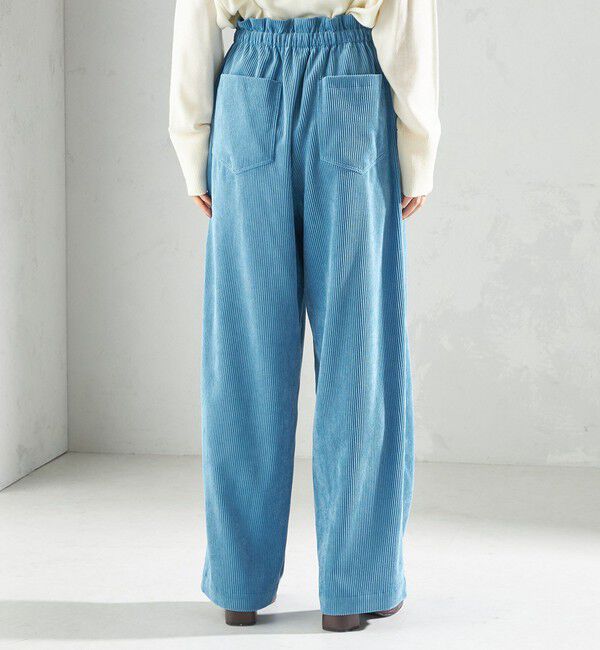 SHIPS for women「〈洗濯機可能〉TUMUGITO(R) コーデュロイ ドロスト パンツ」|その他|