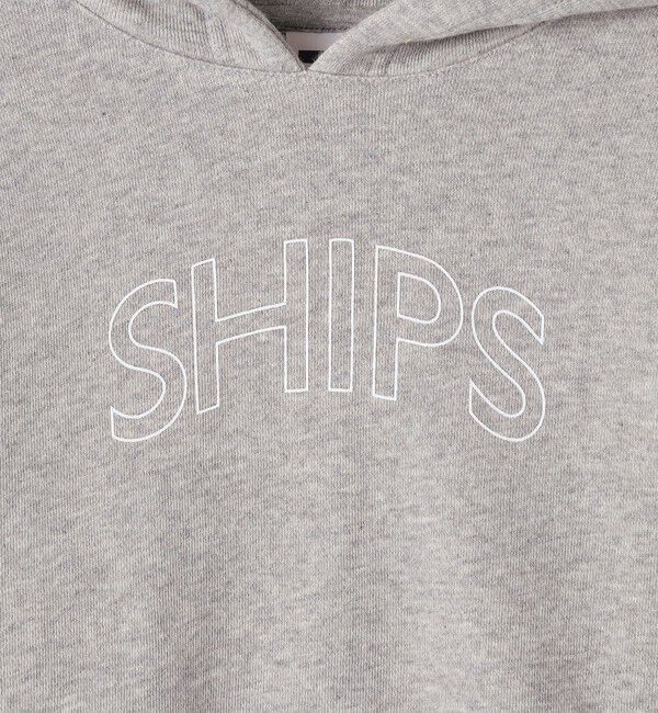 SHIPS KIDS「【WEB限定】SHIPS KIDS:100～160cm / SHIPS ラウンド ロゴ パーカ」|パーカー|