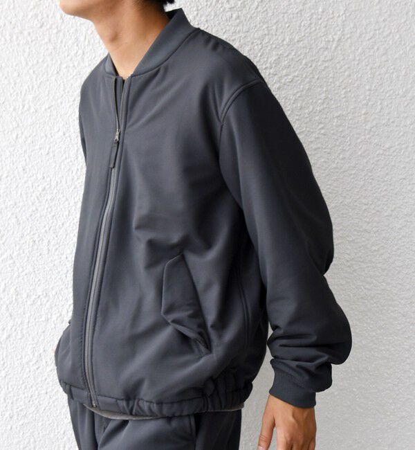 SHIPS any「SHIPS any:〈洗濯機可能〉ストレッチ 裏起毛 ウォーム アーバン ブルゾン (セットアップ対応)◇」|ブルゾン・スタジャン|