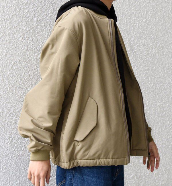 SHIPS any「SHIPS any:〈洗濯機可能〉ストレッチ 裏起毛 ウォーム アーバン ブルゾン (セットアップ対応)◇」|ブルゾン・スタジャン|