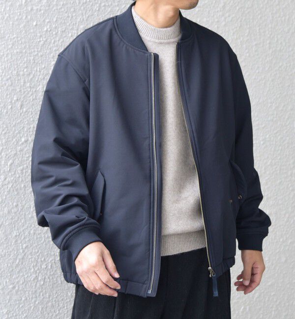 SHIPS any「SHIPS any:〈洗濯機可能〉ストレッチ 裏起毛 ウォーム アーバン ブルゾン (セットアップ対応)◇」|ブルゾン・スタジャン|