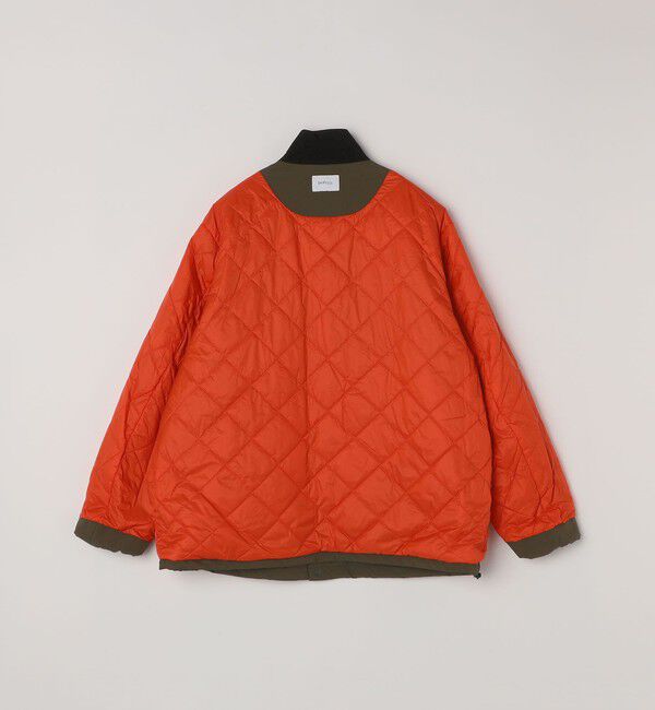 SHIPS any「SHIPS any:〈撥水/防風等〉多機能 中綿 2トーン スタンド ブルゾン 25AW◇」|ダウン|